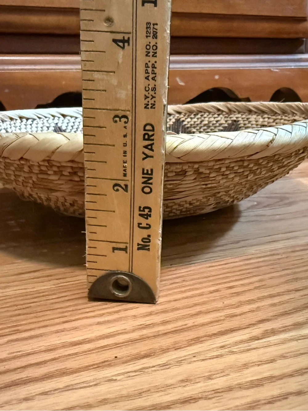 Tonga Binga basket from the Binga district in Zimbabwe and southern Zambia